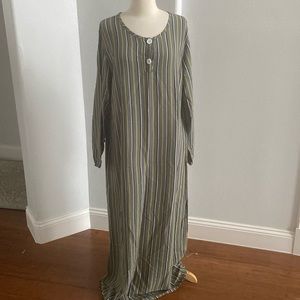 Caftan AFRICAN Handmade Maxi Kaftan Dress Size M‎ NEW